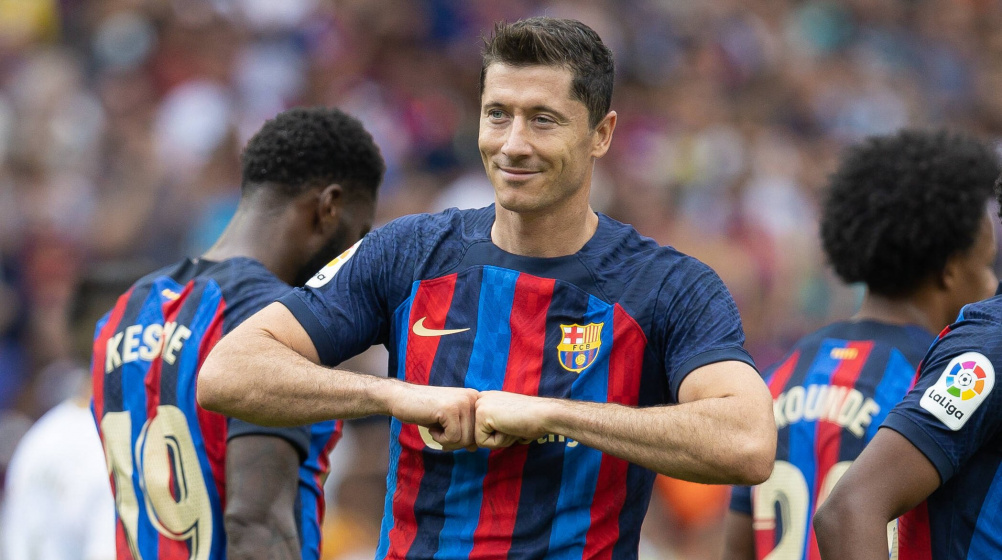 Lewandowski führt Barça auch gegen Elche zum Sieg – Haaland auf den Fersen