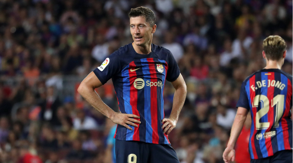 Lewandowski trifft erneut für FC Barcelona – Notfall auf Tribüne