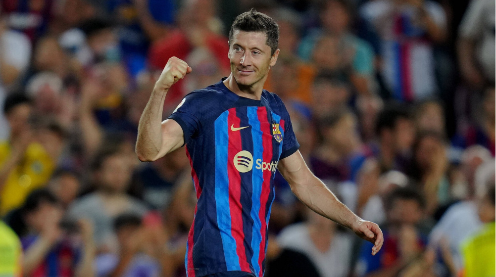 LaLiga: Lewandowski-Doppelpack bei Barça-Sieg gegen Villarreal