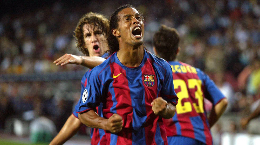 Marktwaarden in 2004: Ronaldinho evenveel waard als Ziyech nu