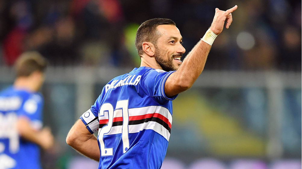 „Die Legende geht weiter“: 36-jähriger Quagliarella verlängert bei Sampdoria