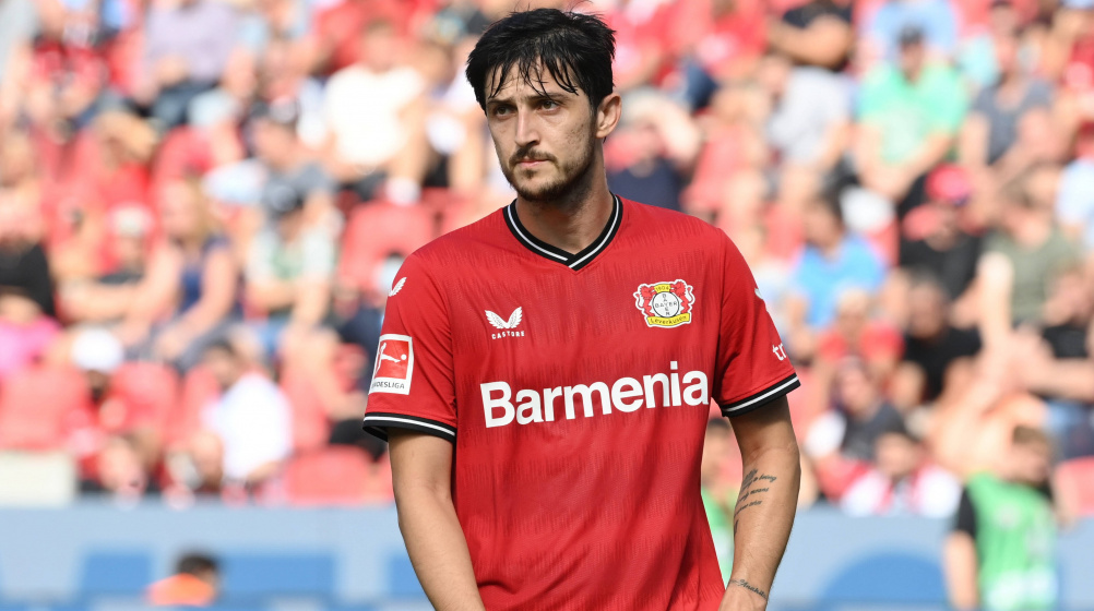 Bayer Leverkusen wochenlang ohne Azmoun: Muskelfaserriss bei Angreifer