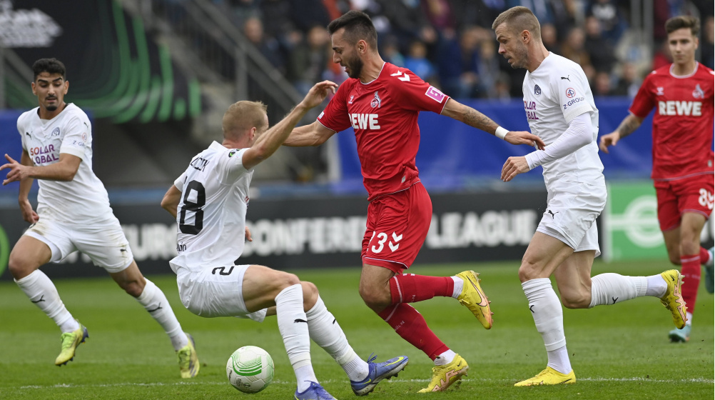 1. FC Köln: Duda trifft zum Conference-League-Sieg bei Slovacko