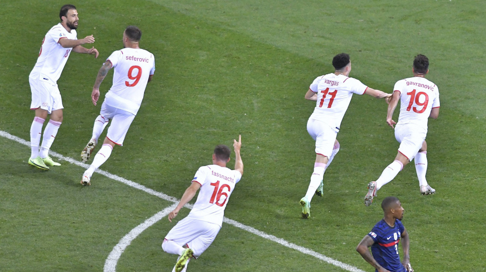 Euro 2020: Schweiz ringt Weltmeister Frankreich im Elfmeterschießen nieder