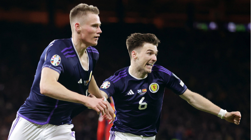 EM-Qualifikation: Spanien verliert gegen Schottland, Türkei gegen Kroatien