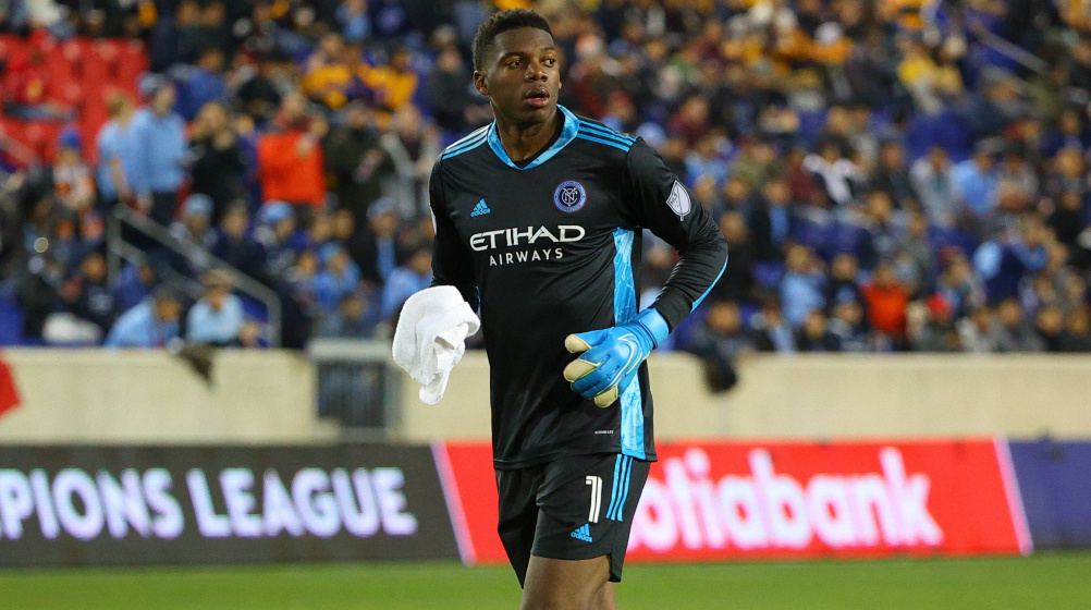 Sean Johnson joins Toronto FC from NYCFC - Fought off late challenge from Anderlecht