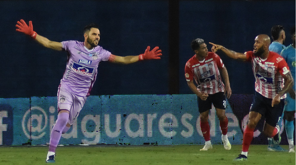 Sebastián Viera completó seis años consecutivos marcando gol con Junior FC
