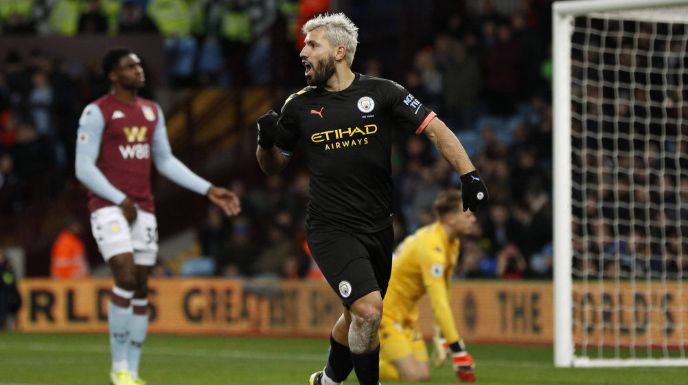 Manchester City thrash Aston Villa - Agüero breaks two Premier League records