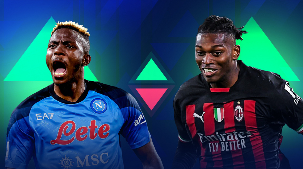 Serie A market values: Victor Osimhen breaks record - Rafael Leão hits new heights