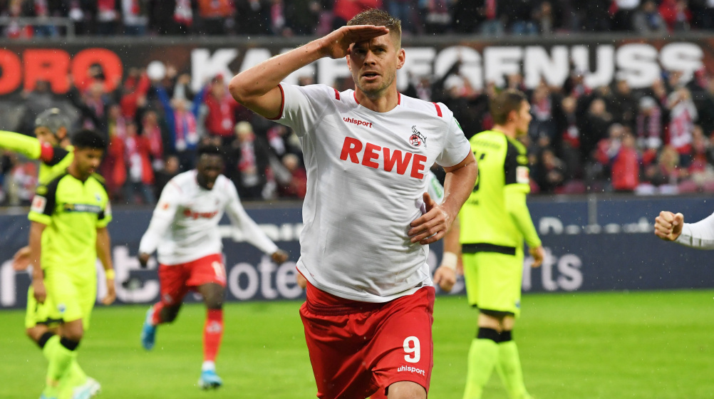 1. FC Köln: Heldt hätte Terodde „jetzt gerne im Kader“ – Fink kommentiert Gerüchte