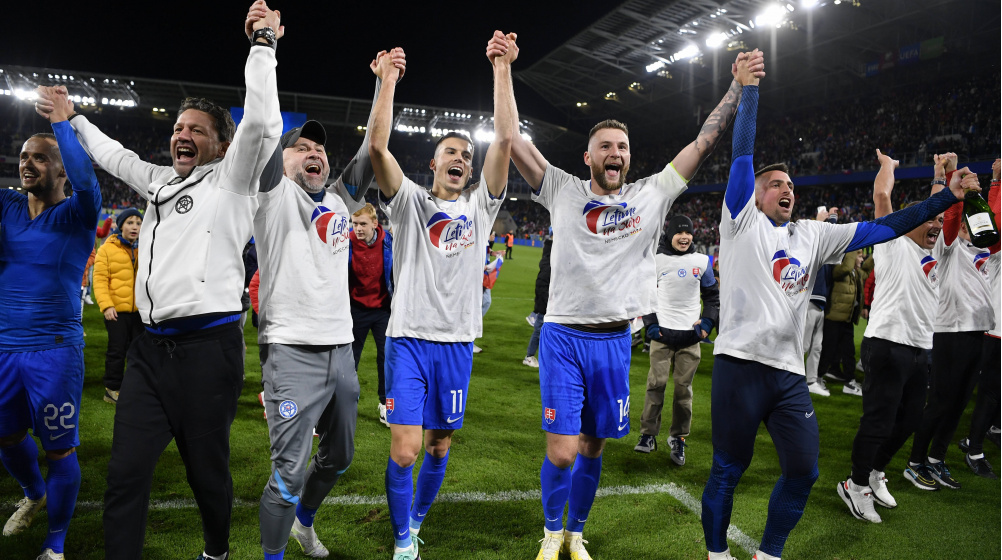 Slowakei löst nächstes EM-Ticket – Portugal setzt Serie fort