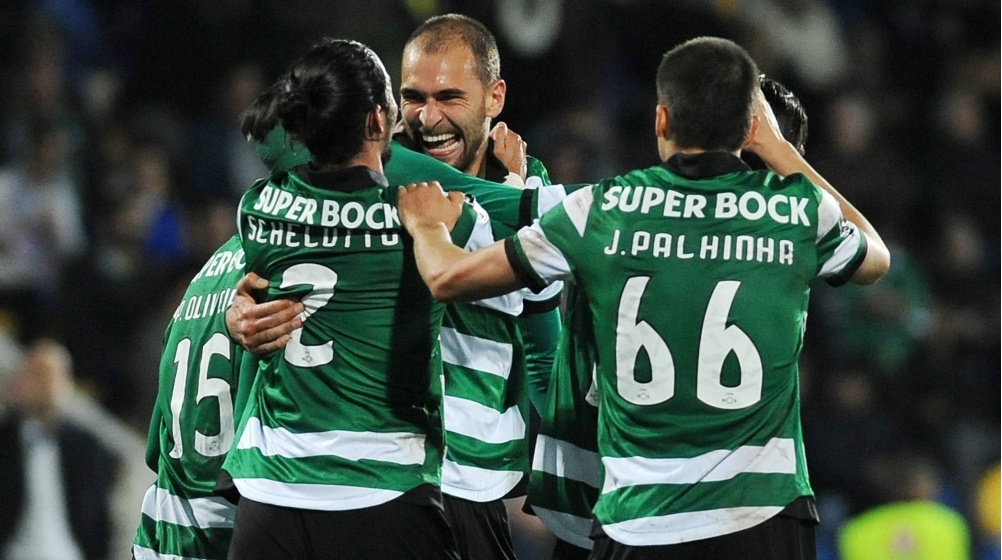 Bas Dost marcou os quatro golos da vitória do Sporting em Tondela