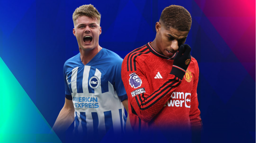 Brighton 3rd, Man Utd last - Which clubs lost and gained the most market value in 23/24?