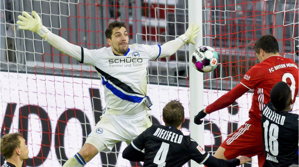 Arminia-Bielefeld-Torwart Ortega: Mit dem FC Bayern „würde ich mich beschäftigen“