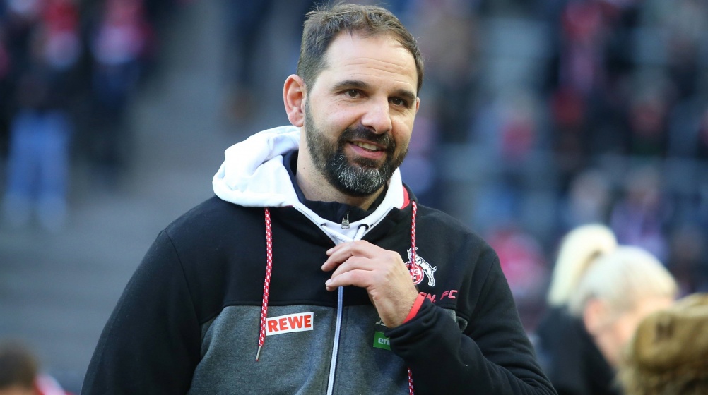 1.FC Köln stattet Trainer Ruthenbeck mit Vertrag bis Saisonende aus
