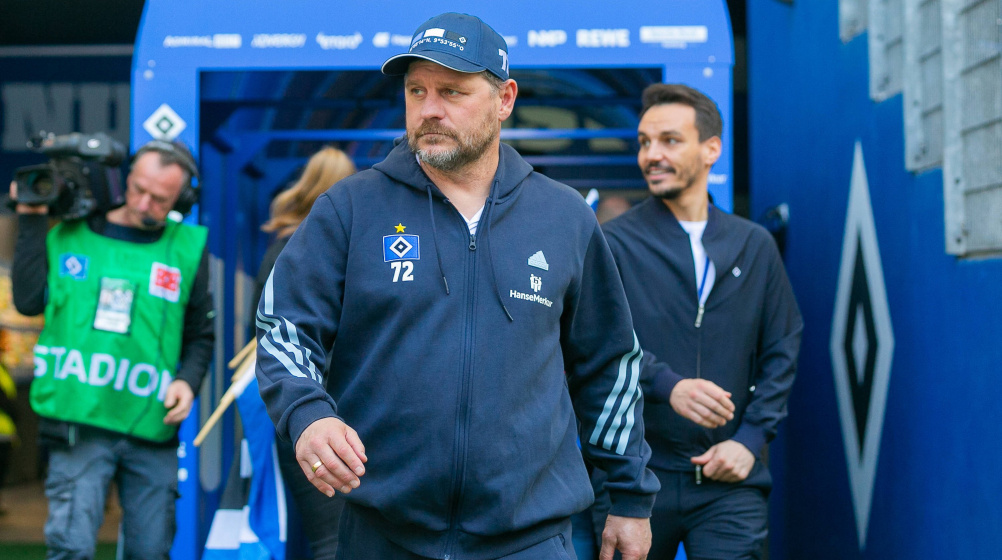 HSV: Trainer Baumgart will auch bei Nicht-Aufstieg bleiben
