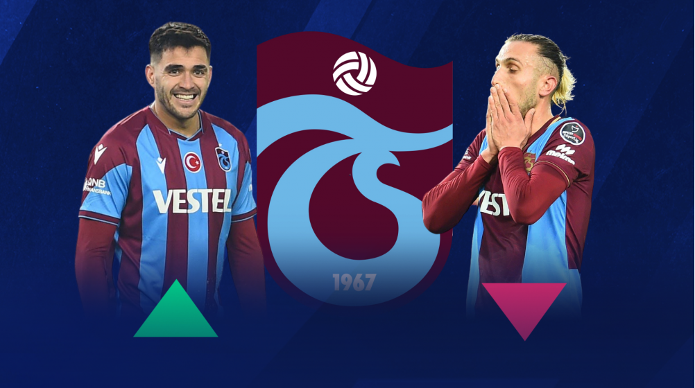 Trabzonsporlu futbolcuların yeni piyasa değerleri