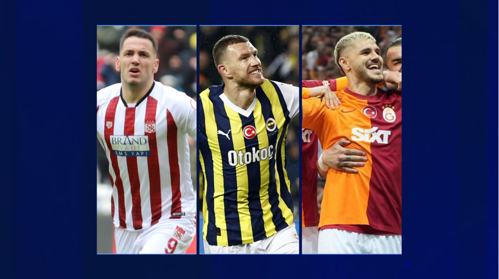 Süper Lig'de penaltısız gol krallığı listesi - Dzeko, Icardi, Onuachu ve diğerleri