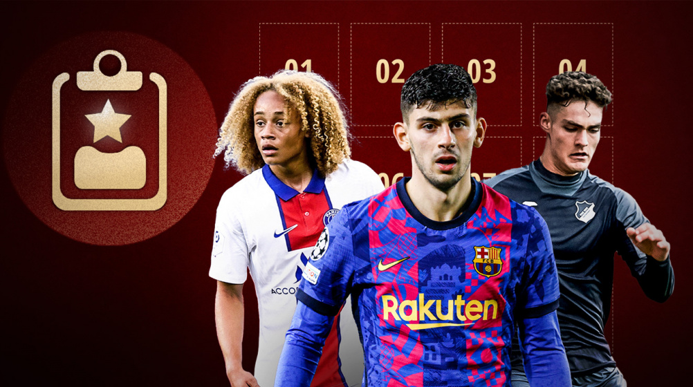 Schalkes Cabrera, Demir vom FC Barcelona & Co.: So entwickelten sich die Spieler des Talente-Kalender 2020
