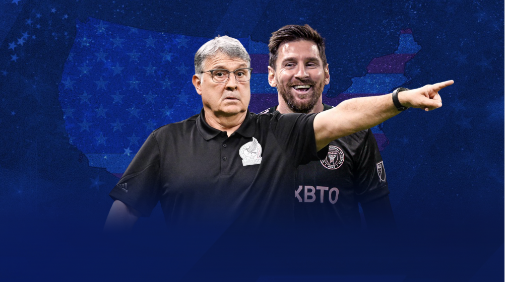 Tata Martino reunited with Messi at Inter Miami CF - Won MLS Cup in 2018