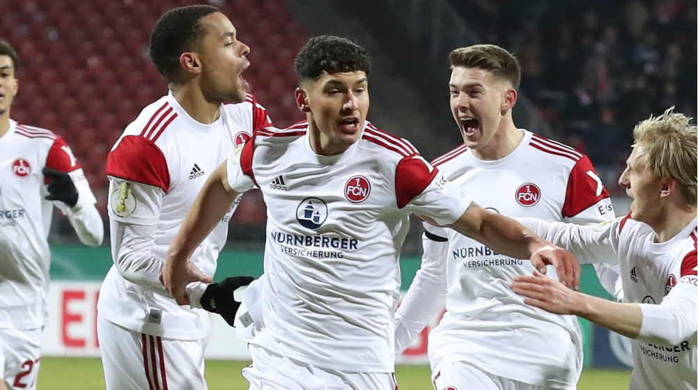 1. FC Nürnberg im DFB-Pokal-Viertelfinale: Elfmetersieg gegen Fortuna Düsseldorf