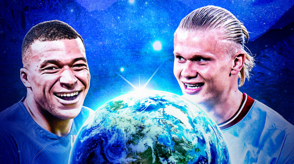 100 most valuable players: Haaland & Mbappe at the top - Premier League dominant