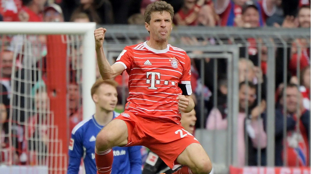 FC Bayern: Thomas Müller zwei Siege vor nächstem Bundesliga-Rekord