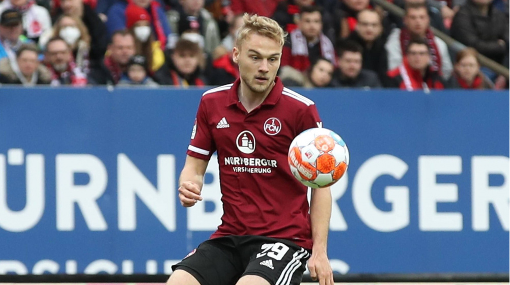 Tim Handwerker verlängert seinen Vertrag beim 1. FC Nürnberg