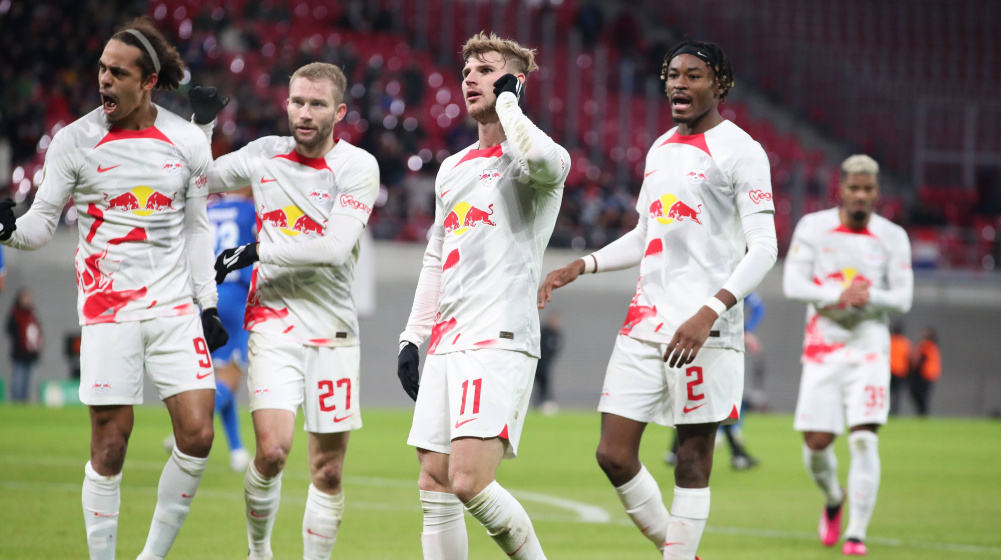 RB Leipzig: Coach Rose stärkt unglücklichem Werner den Rücken