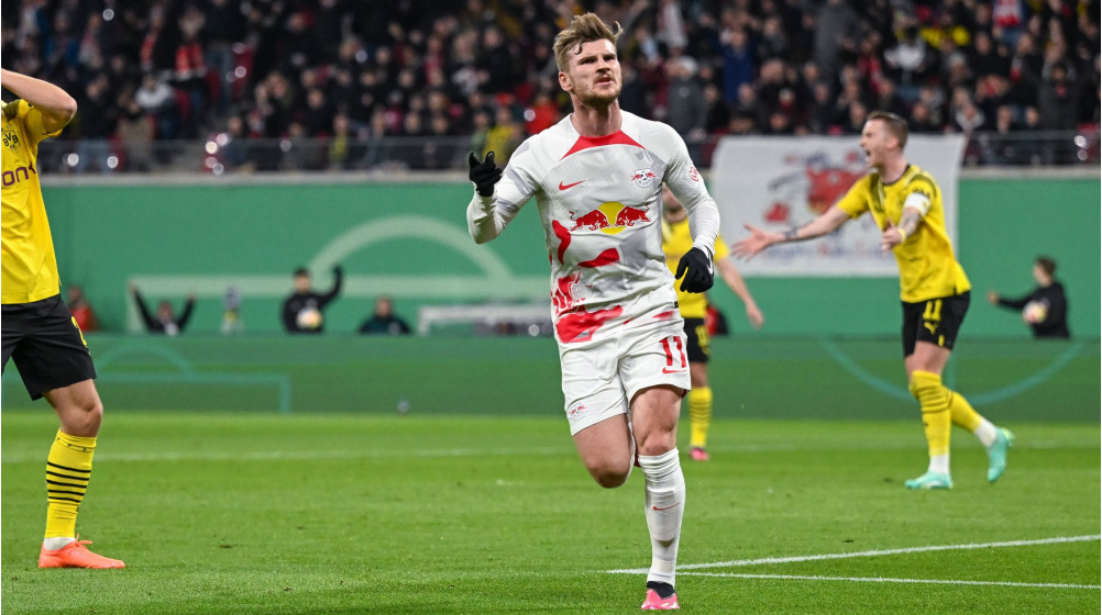 BVB verliert nächstes Spitzenspiel: RB Leipzig im Pokal-Halbfinale