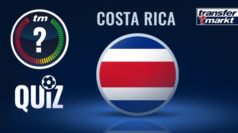 TM-Quiz: Teste in 10 Fragen dein Wissen über den Fußball in Costa Rica
