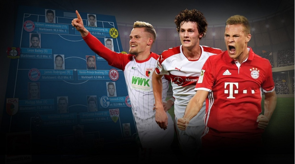 Top-Elf der Bundesliga-Saison mit Kimmich, vier Neuzugängen und einem Aufsteiger