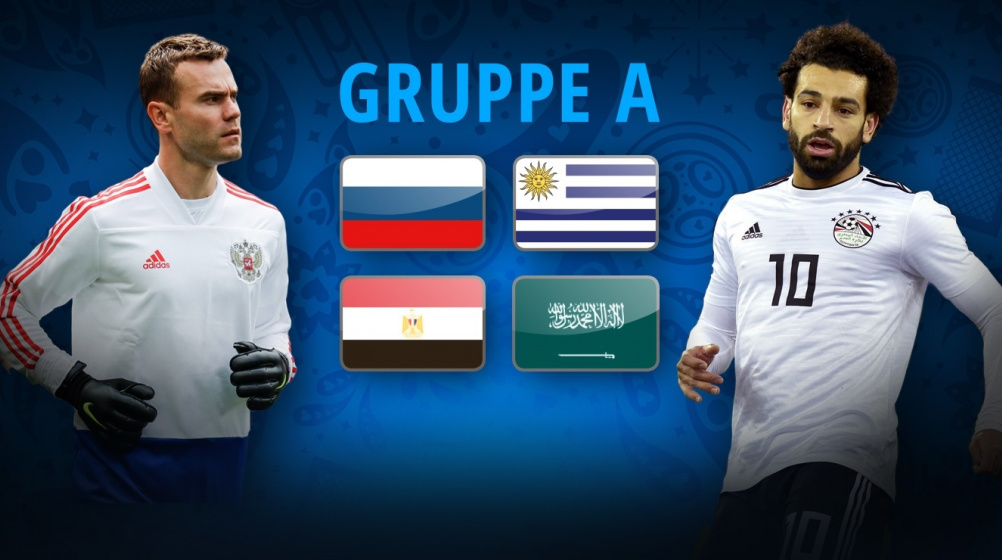 TM-User stellen WM-Teams vor: Russland, Uruguay, Ägypten & Saudi-Arabien