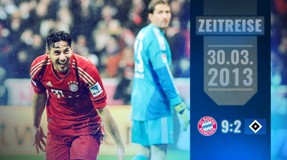 Vor 7 Jahren: FC Bayerns Viererpacker Pizarro besorgt „schlimmste Niederlage der HSV-Geschichte“ 