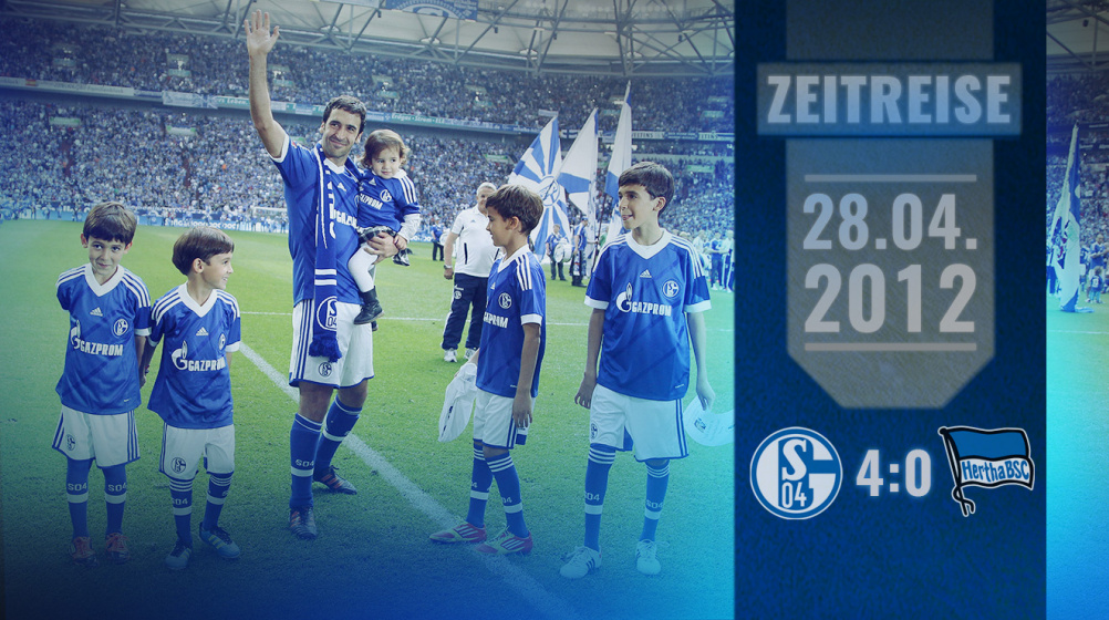 Heute vor 8 Jahren: Schalke-Ikone Raúl verabschiedet sich mit Tor & Vorlage
