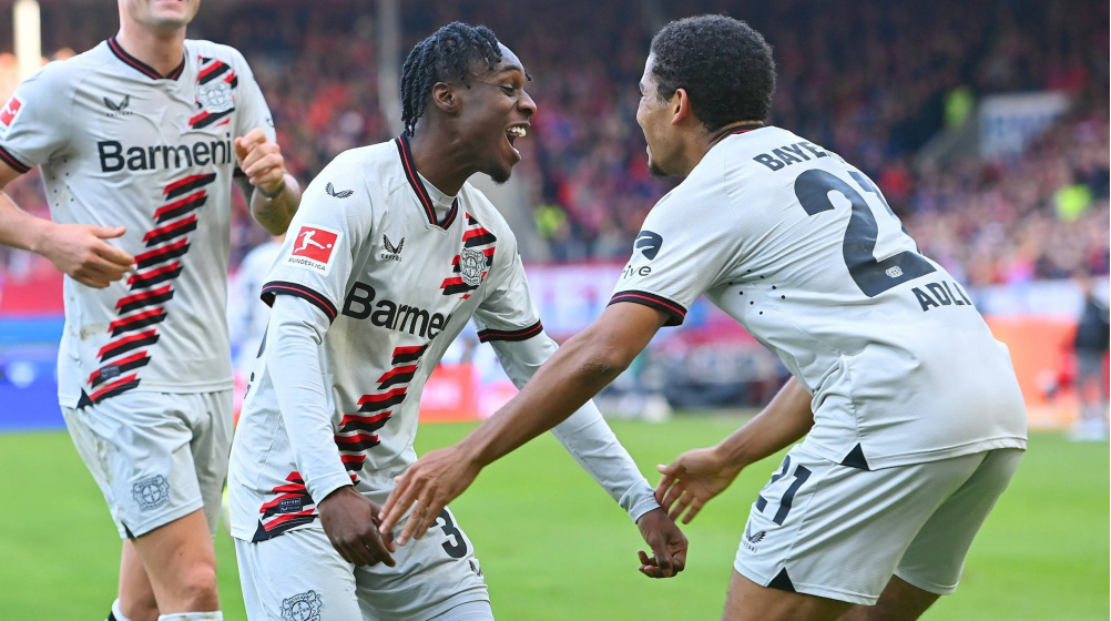 Frimpong & Adli halten Bayer auf Meisterkurs – Drittbeste Ausbeute der Bundesliga-Geschichte