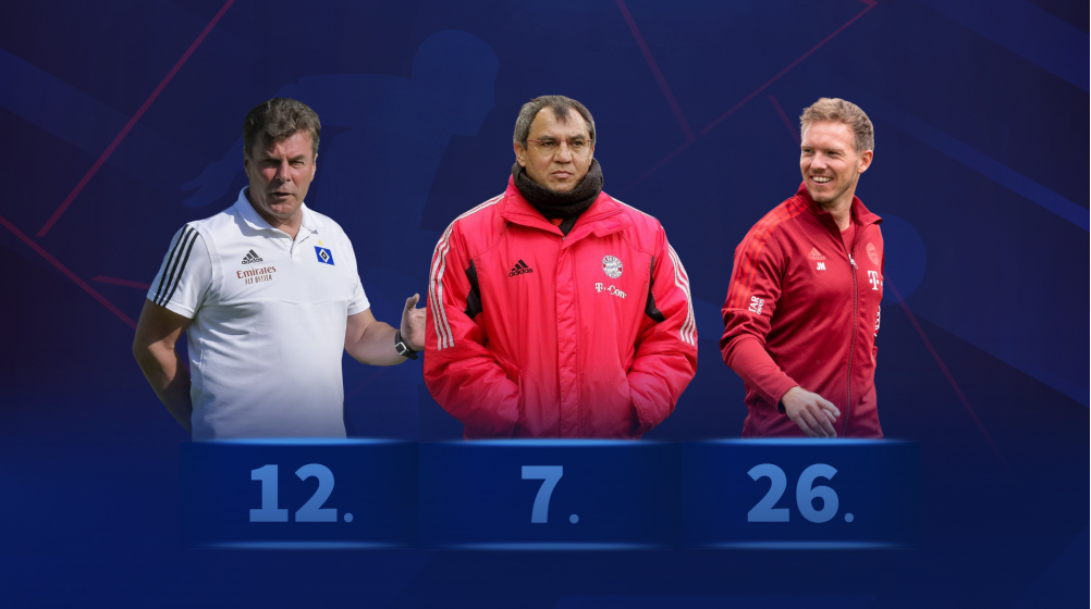 Bundesliga: Trainer mit meisten Siegen  – Felix Magath vor Meilenstein