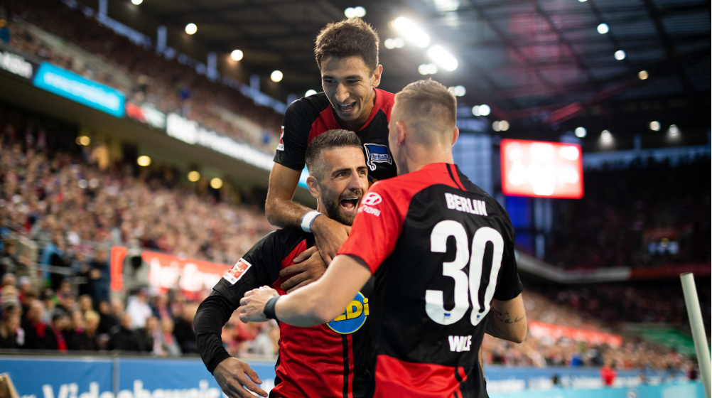 Hertha BSC setzt Aufwärtstrend fort: Ibisevic trifft beim 1. FC Köln doppelt