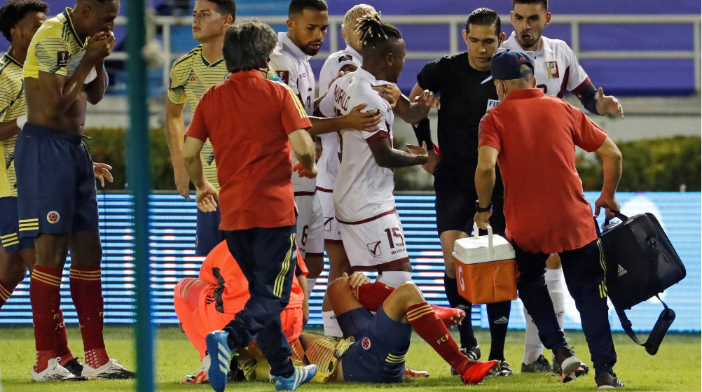 Leverkusen-Neuzugang Arias bei Länderspiel für Kolumbien schwer verletzt