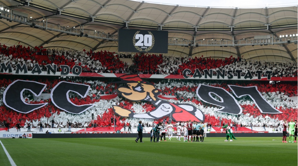 Die meistbesuchten Stadien Deutschlands: VfB Stuttgart vor Fan-Rekord