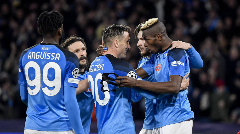 Eintracht Frankfurt raus: Neapel marschiert ins Champions League-Viertelfinale
