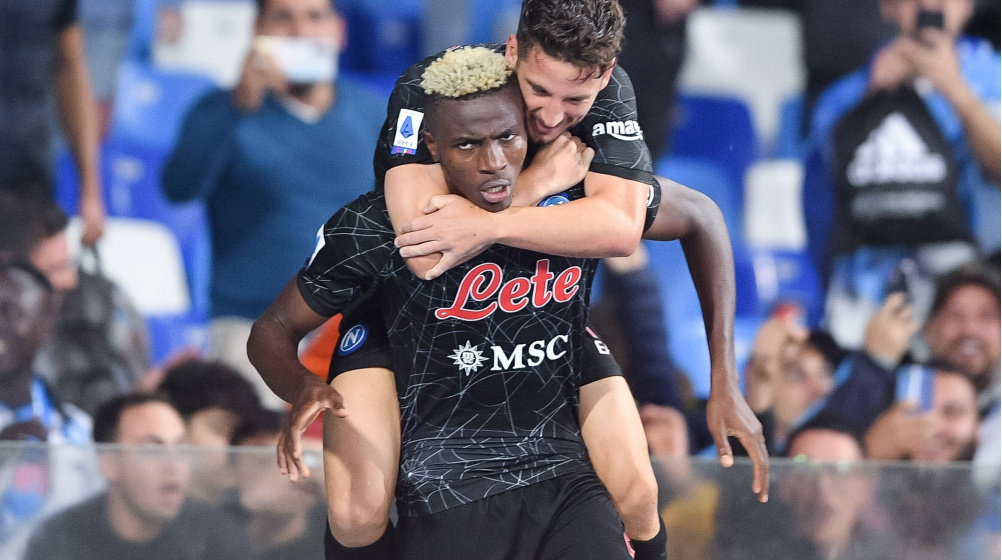SSC Neapel wahrt dank Osimhen perfekte Bilanz – Bester Saisonstart der Geschichte rückt näher
