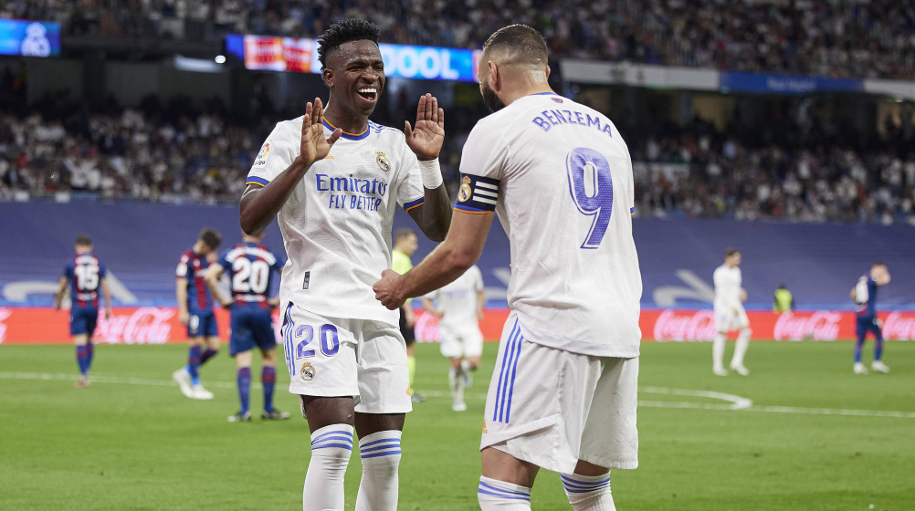 Kantersieg von Real Madrid dank Vinicius Junior – Levante steigt ab