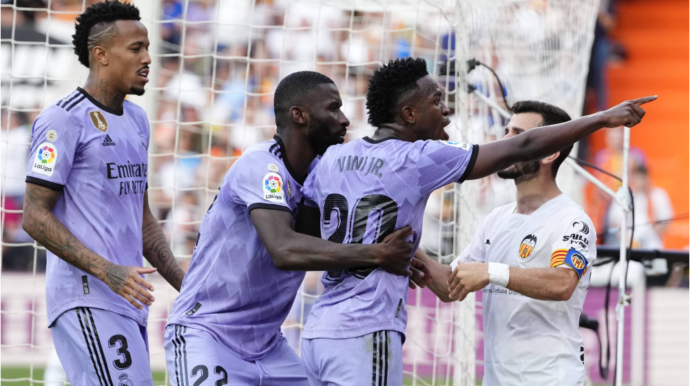 Rassismus-Affäre um Real Madrids Vinicius Junior: Teilausschluss für FC Valencia