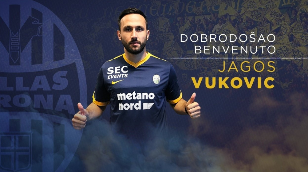 Ufficiale: Vukovic è un nuovo giocatore del Verona