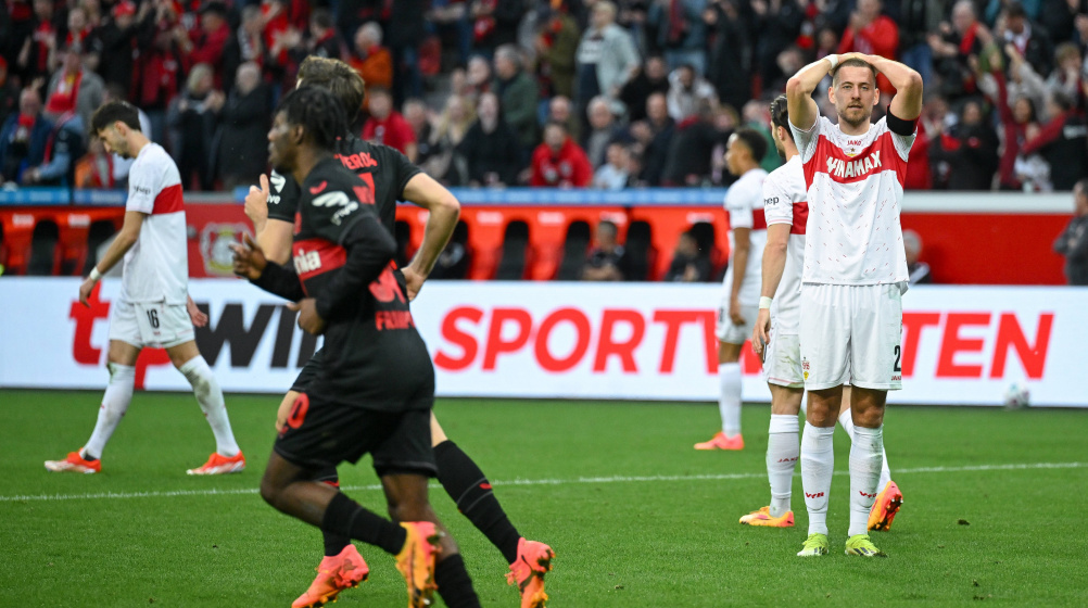 Leverkusen hält Ungeschlagen-Serie gegen VfB Stuttgart am Leben