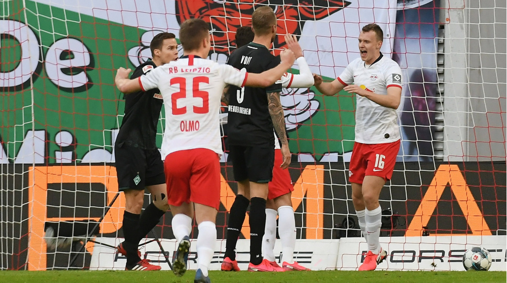 Werder Bremen unterliegt klar bei RB Leipzig – Hertha BSC gewinnt in Paderborn