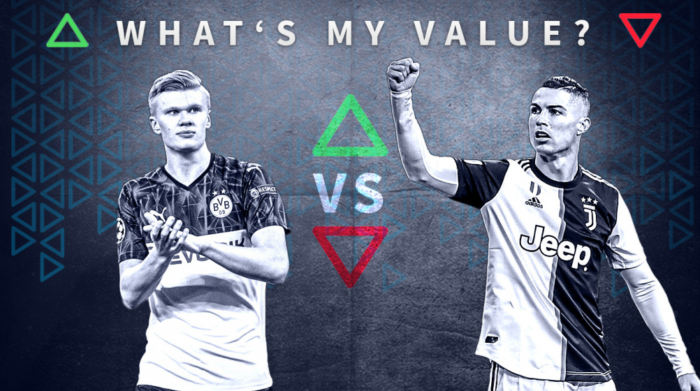 Haaland mı, Ronaldo mu? „Whats my value?“ ile piyasa değerleri bilgini test et