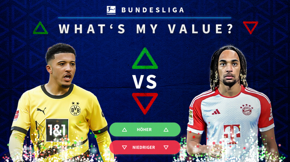 Bundesliga: Teste jetzt dein Marktwert-Wissen bei „What’s my value?“