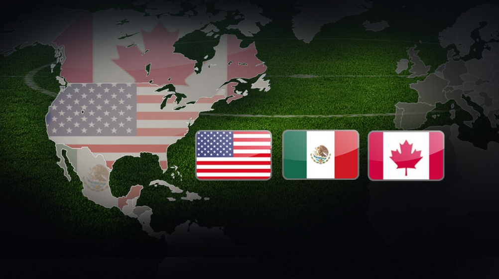 Estados Unidos, México e Canadá vão receber o Mundial de 2026